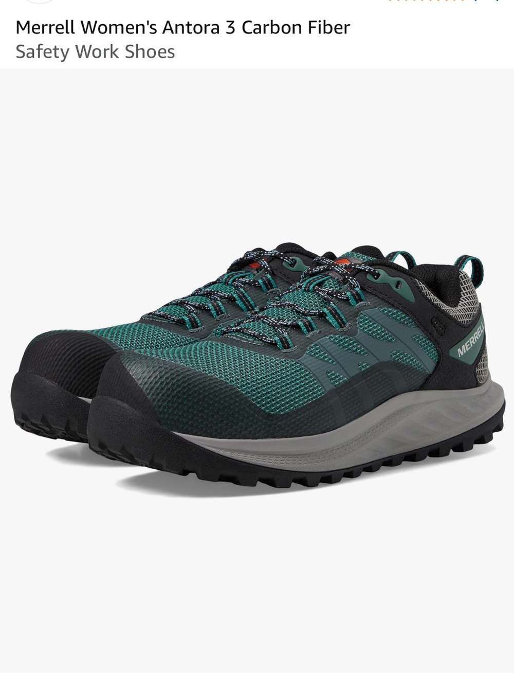 Merrell NWT Women’s Antora 3 CF 'Pine Green' size 6